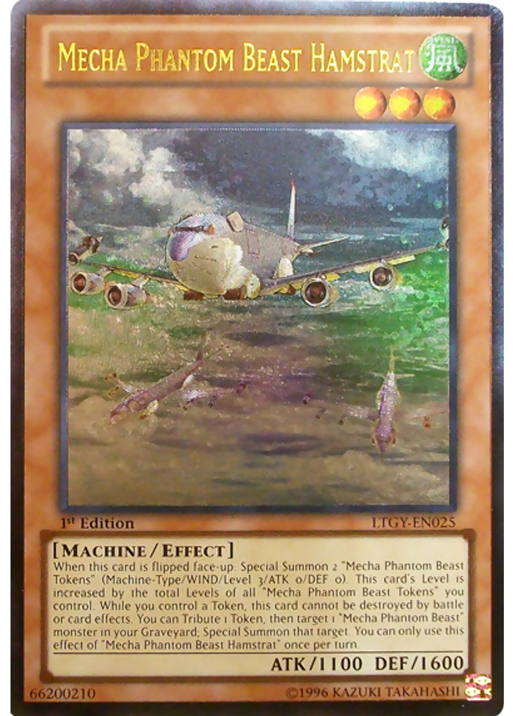 Mecha Phantom Beast Hamstrat (Ultimate Rare 1st Edition)