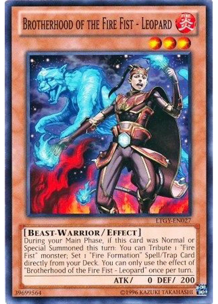 Brotherhood of the Fire Fist - Leopard (Common Unlimited)