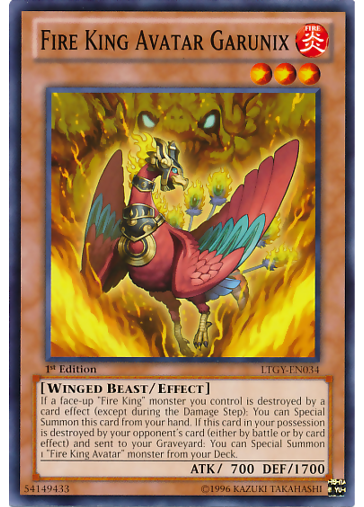 Fire King Avatar Garunix