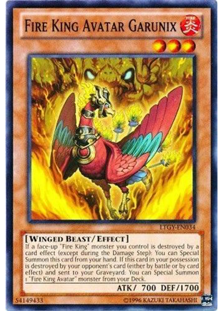 Fire King Avatar Garunix (Common Unlimited)