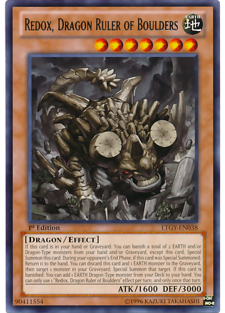 Redox, Dragon Ruler of Boulders
