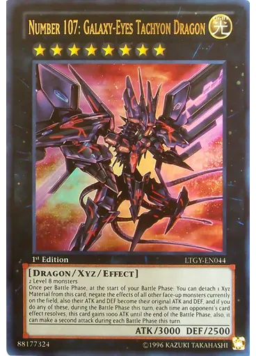 Number 107: Galaxy-Eyes Tachyon Dragon