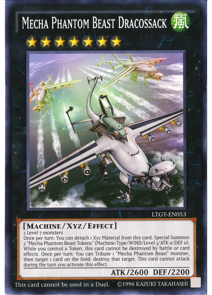 Mecha Phantom Beast Dracossack (Secret Rare Unlimited Ct)