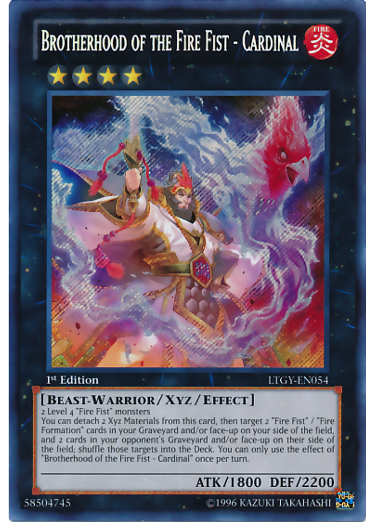 Brotherhood of the Fire Fist - Cardinal