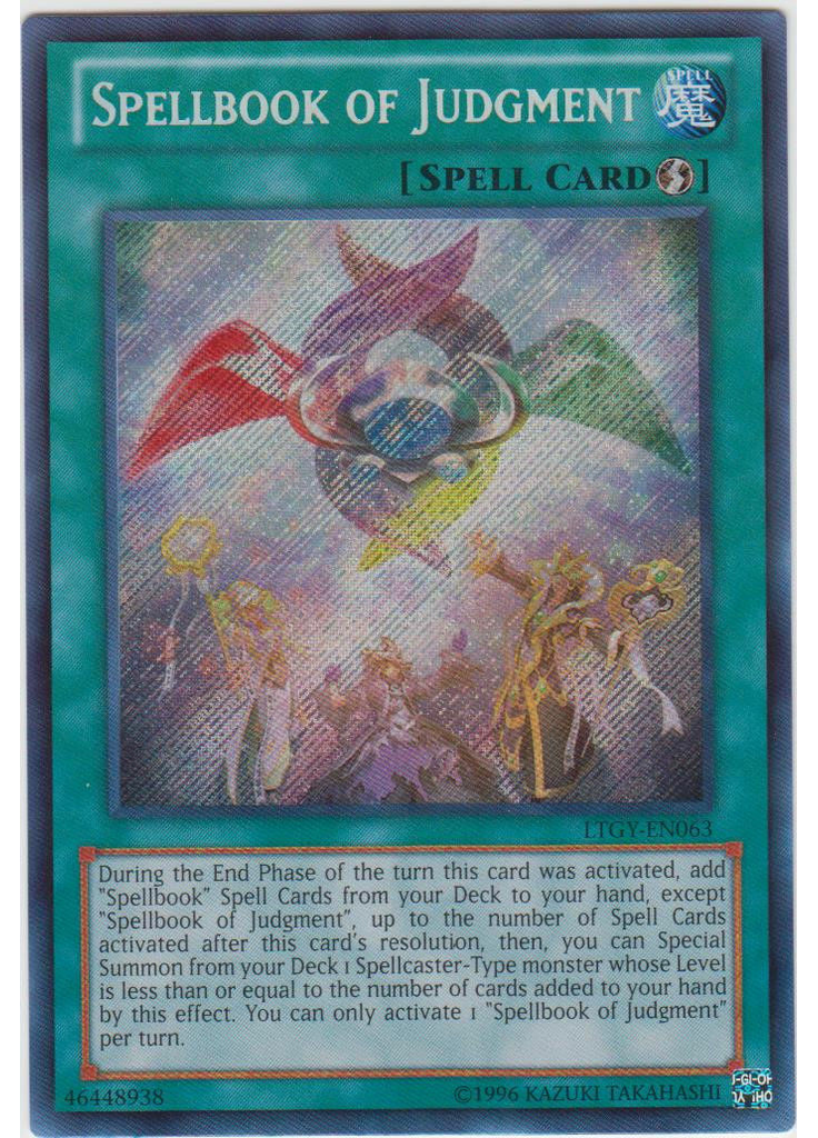 Spellbook of Judgment (Secret Rare Unlimited)