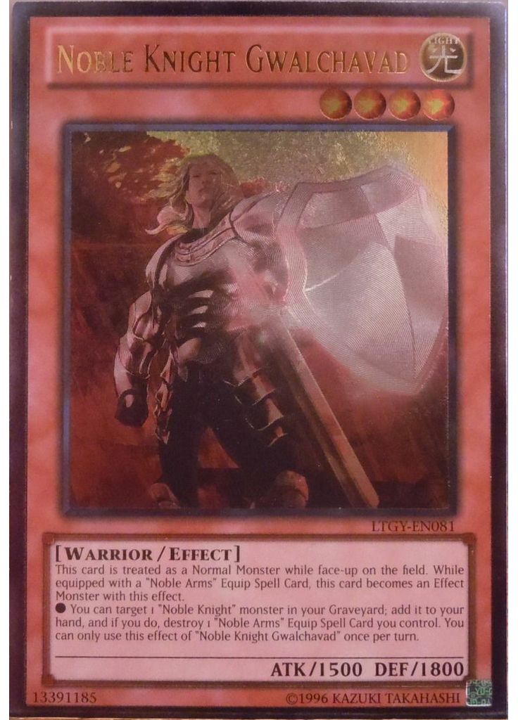 Noble Knight Gwalchavad (Ultimate Rare Unlimited)