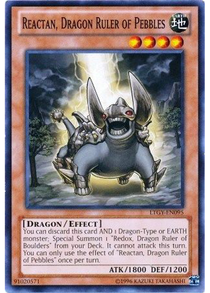 Reactan, Dragon Ruler of Pebbles (Common Unlimited)