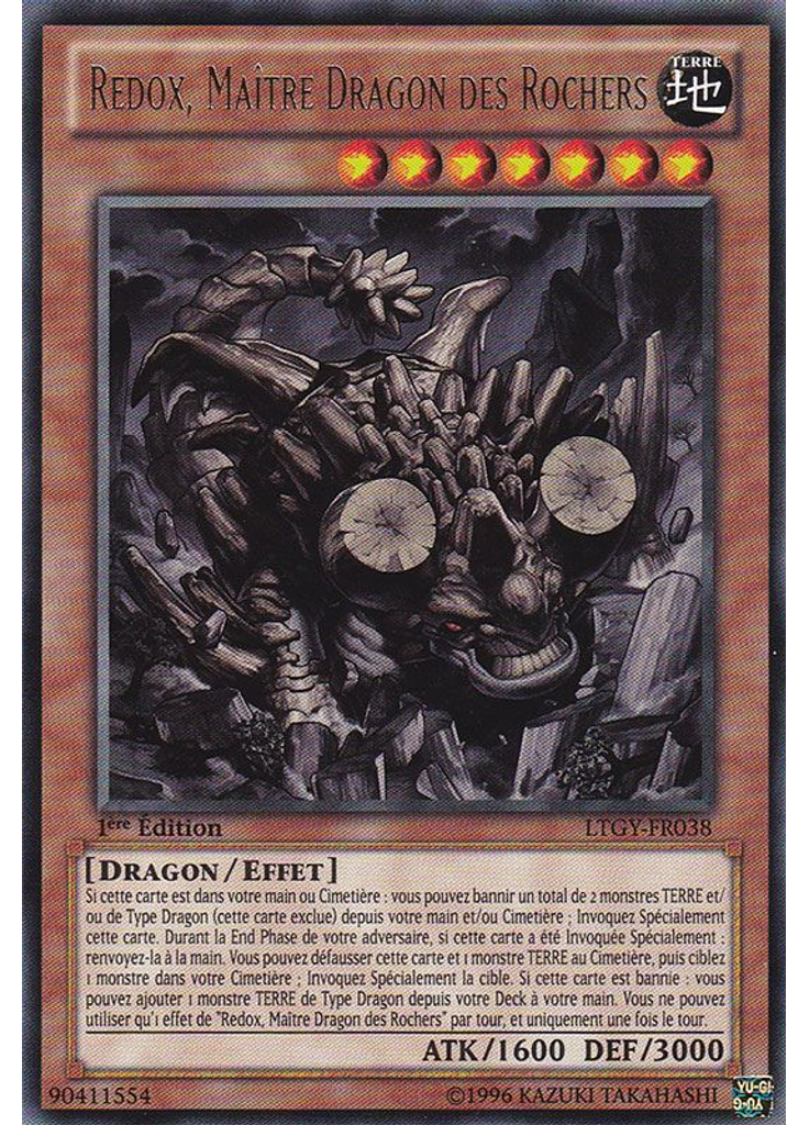 Redox, Maître Dragon des Rochers