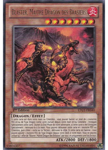 Blaster, Maître Dragon des Brasiers
