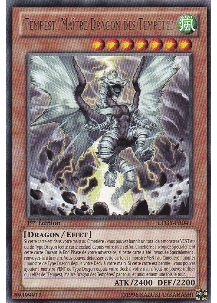 Tempest, Maître Dragon des Tempêtes
