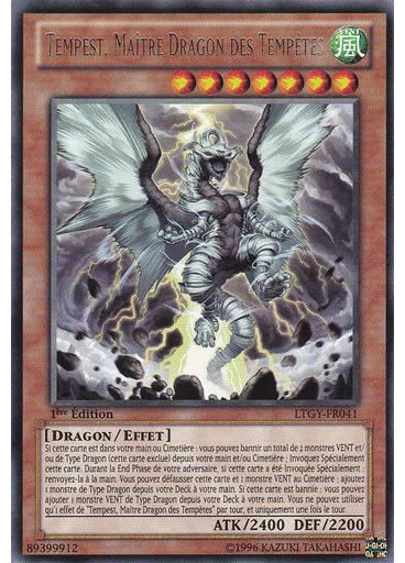 Tempest, Maître Dragon des Tempêtes
