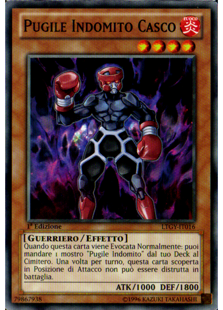 Pugile Indomito Casco