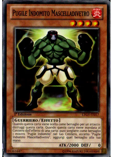 Pugile Indomito Mascelladivetro