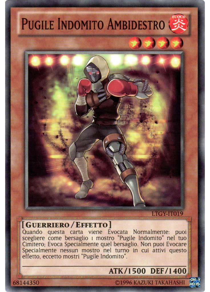 Pugile Indomito Ambidestro (Common Unlimited)