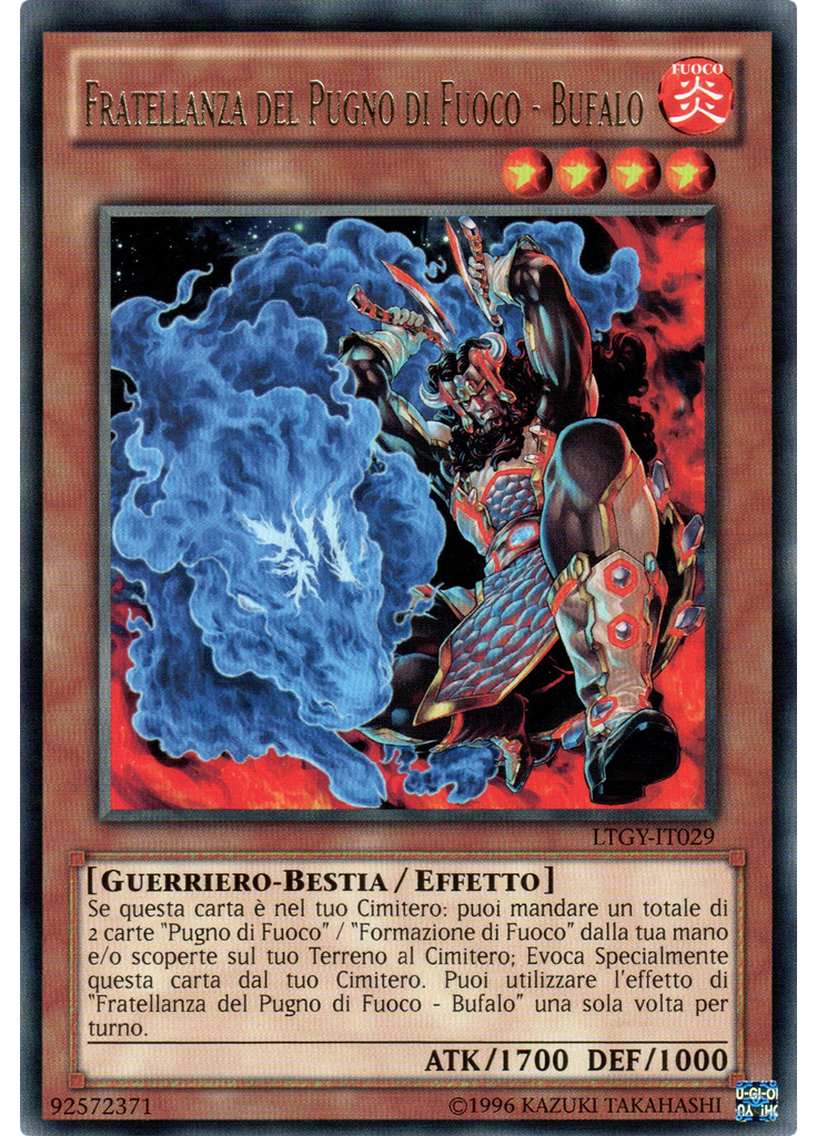 Fratellanza del Pugno di Fuoco - Bufalo (Rare Unlimited)