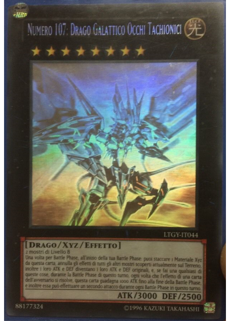 Numero 107: Drago Tachionico Occhi Galattici (Ghost Rare Unlimited)