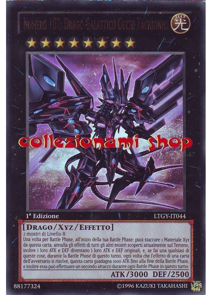 Numero 107: Drago Tachionico Occhi Galattici