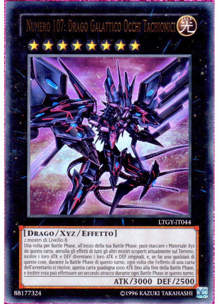 Numero 107: Drago Tachionico Occhi Galattici (Ultra Rare Unlimited)