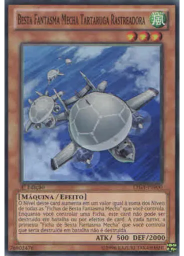 Besta Fantasma Mecha Tartaruga Rastreadora