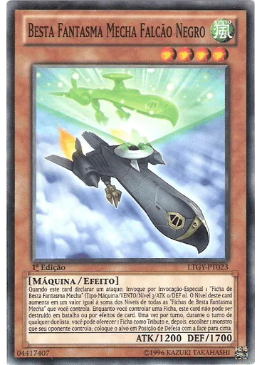 Besta Fantasma Mecha Falcão Negro