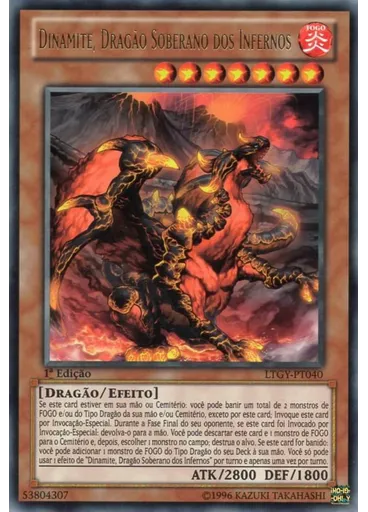 Dinamite, Dragão Soberano dos Infernos