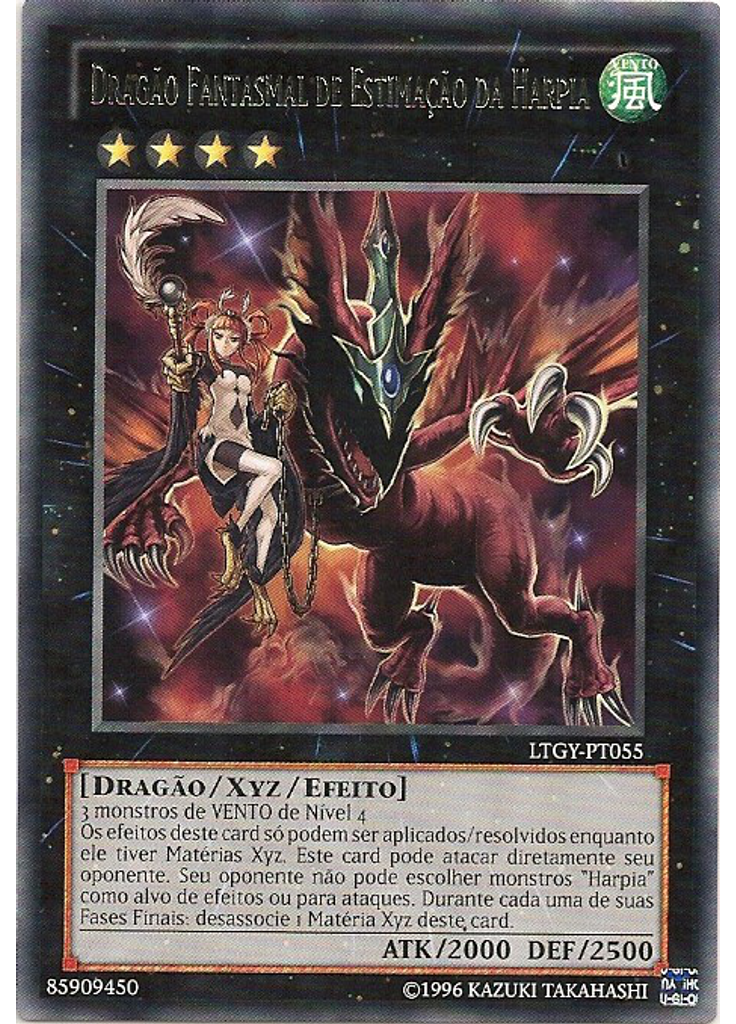 Dragão Fantasmal de Estimação da Harpia (Rare Unlimited)
