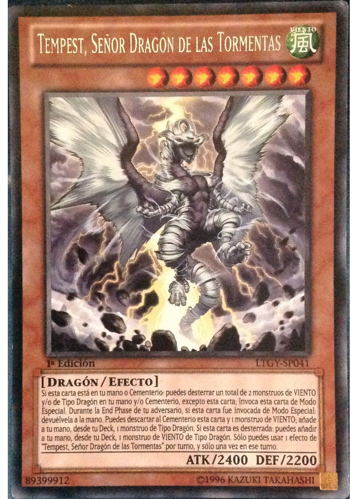 Tempest, Señor Dragón de las Tormentas