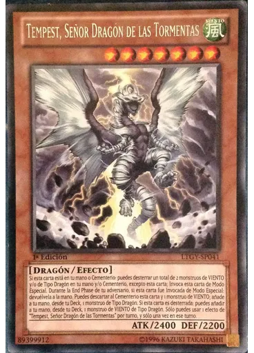 Tempest, Señor Dragón de las Tormentas