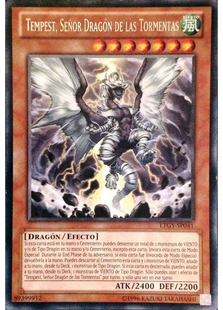 Tempest, Señor Dragón de las Tormentas (Rare Unlimited)