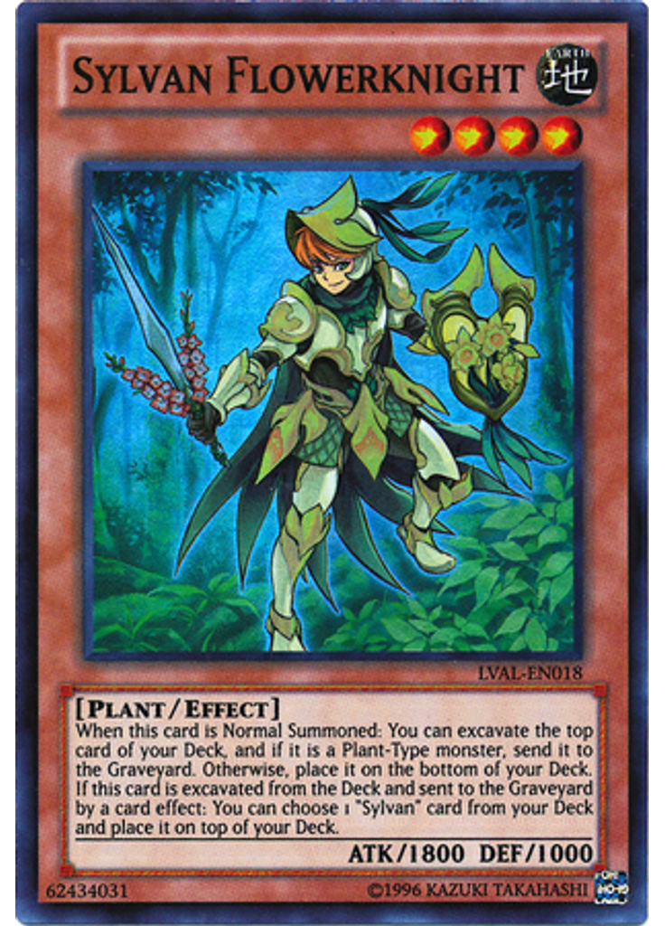Sylvan Flowerknight (Super Rare Unlimited)