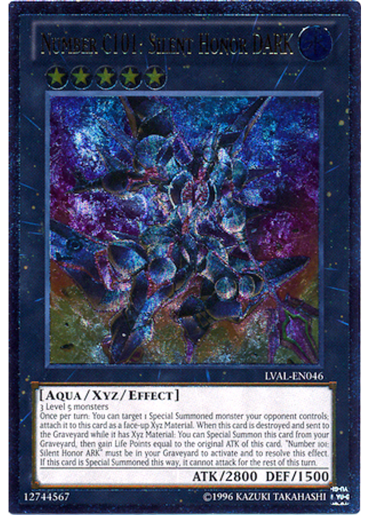 Number C101: Silent Honor DARK (Ultimate Rare Unlimited)