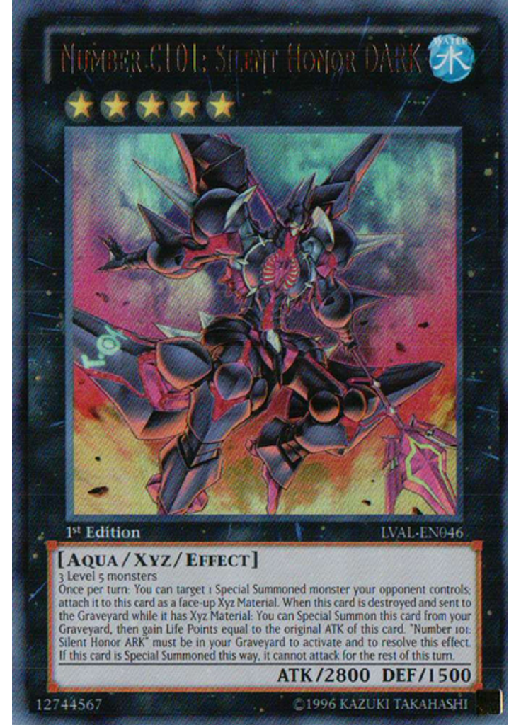Number C101: Silent Honor DARK