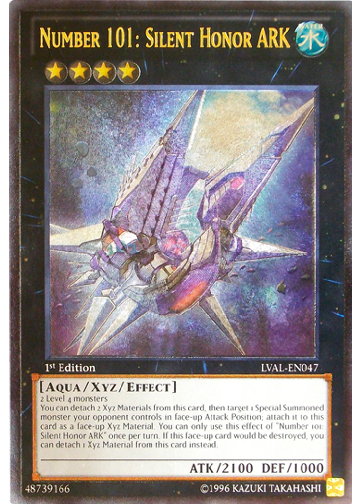 Number 101: Silent Honor ARK (Ultimate Rare 1st Edition)