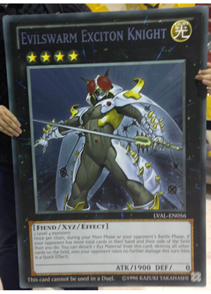 Evilswarm Exciton Knight (Secret Rare Unlimited Gc)