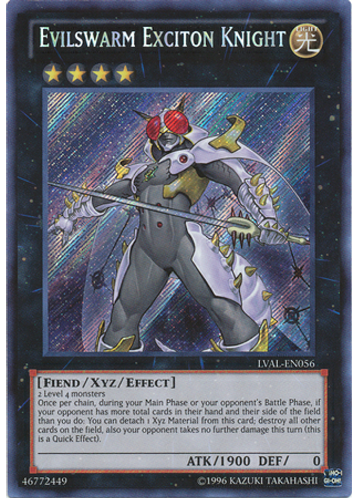 Evilswarm Exciton Knight (Secret Rare Unlimited)