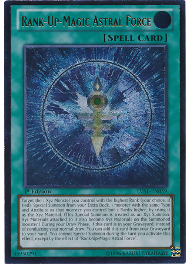 Rank-Up-Magic Astral Force (Ultimate Rare 1st Edition)