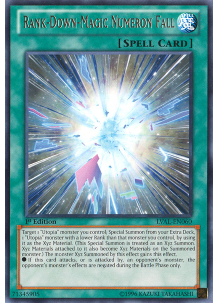 Rank-Down-Magic Numeron Fall