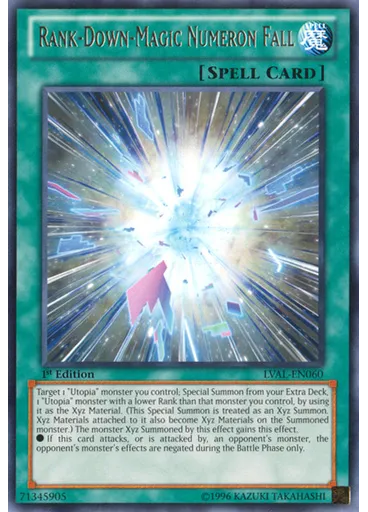 Rank-Down-Magic Numeron Fall