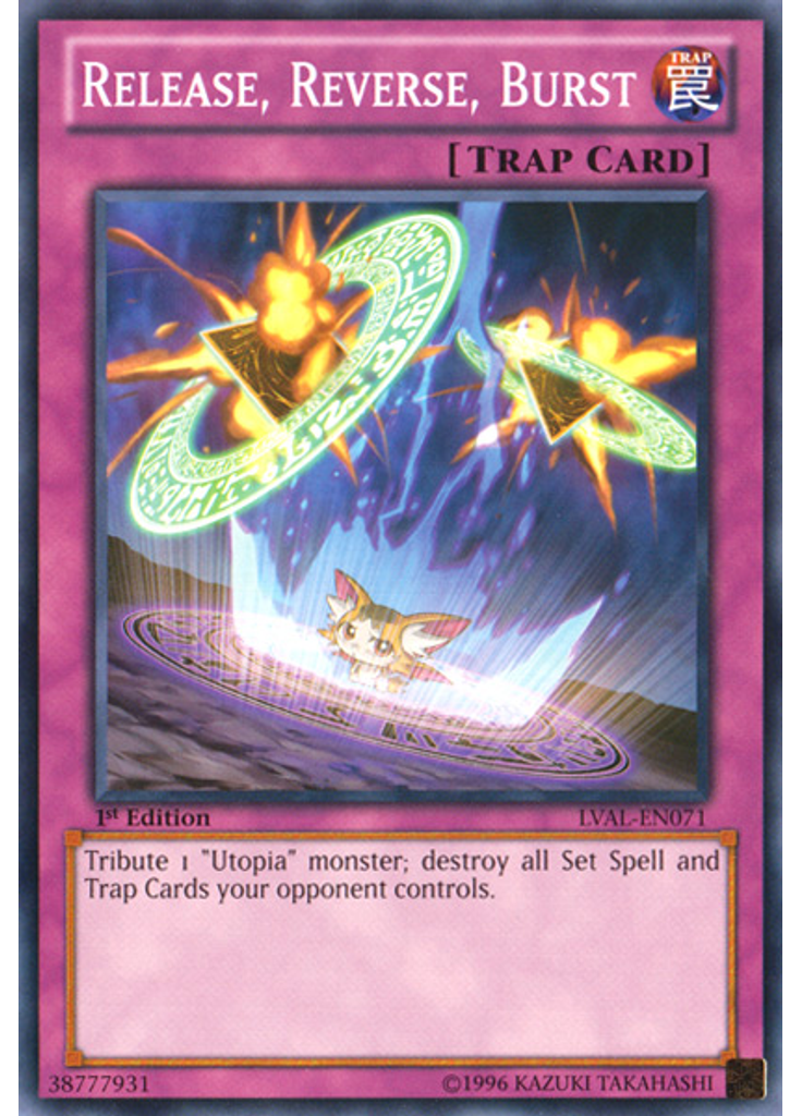 Release, Reverse, Burst
