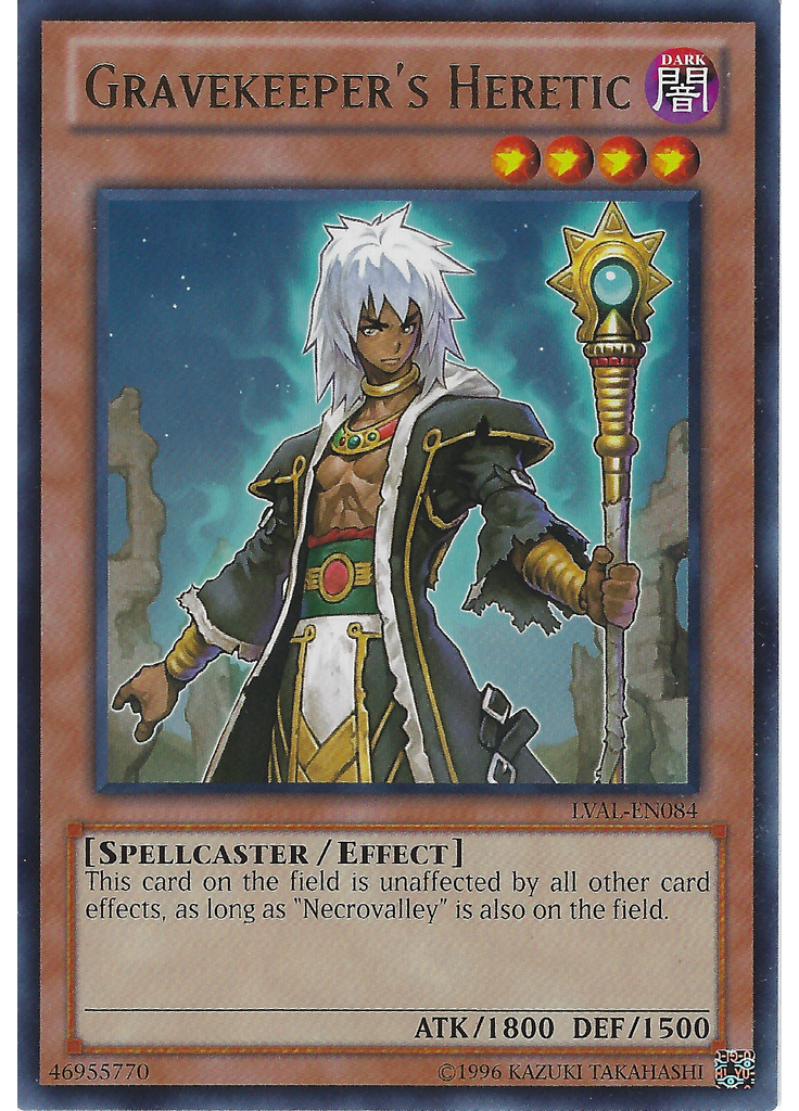 Gravekeeper's Heretic (Rare Unlimited)