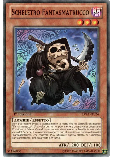 Scheletro Fantasmatrucco