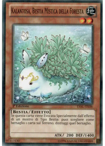 Kalantosa, Bestia Mistica della Foresta