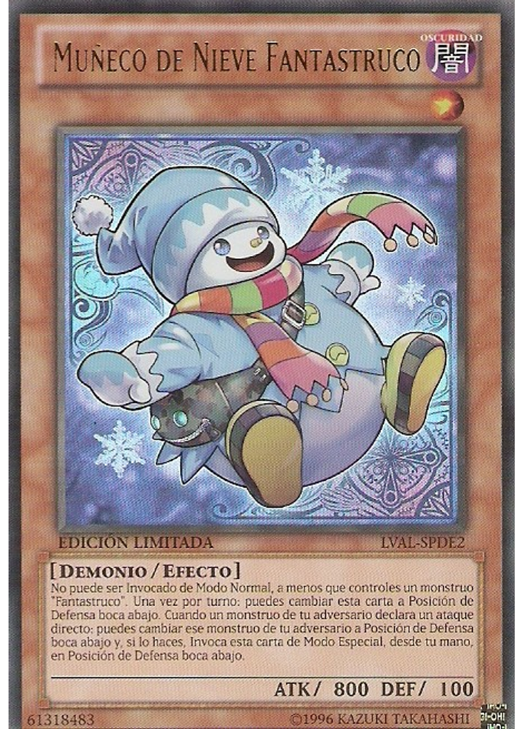 Muñeco de Nieve Fantastruco