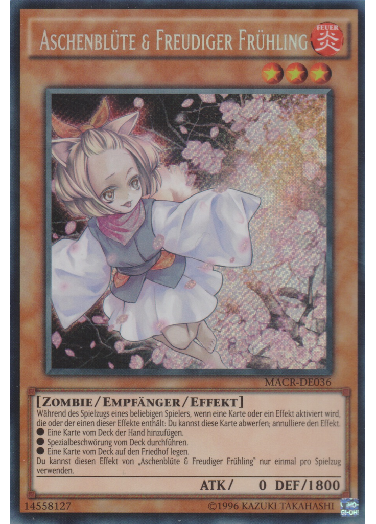 Aschenblüte & Freudiger Frühling (Secret Rare Unlimited)