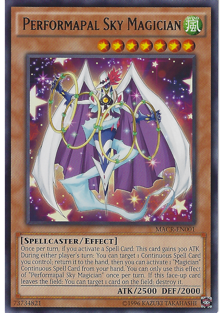 Performapal Sky Magician (Rare Unlimited)