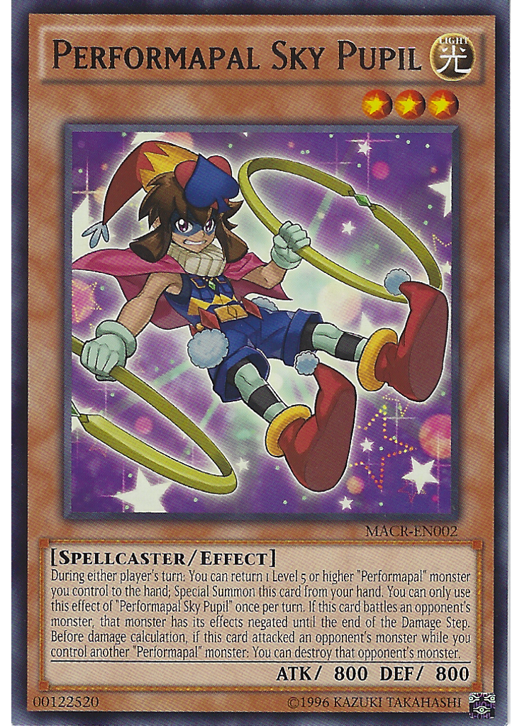 Performapal Sky Pupil (Rare Unlimited)