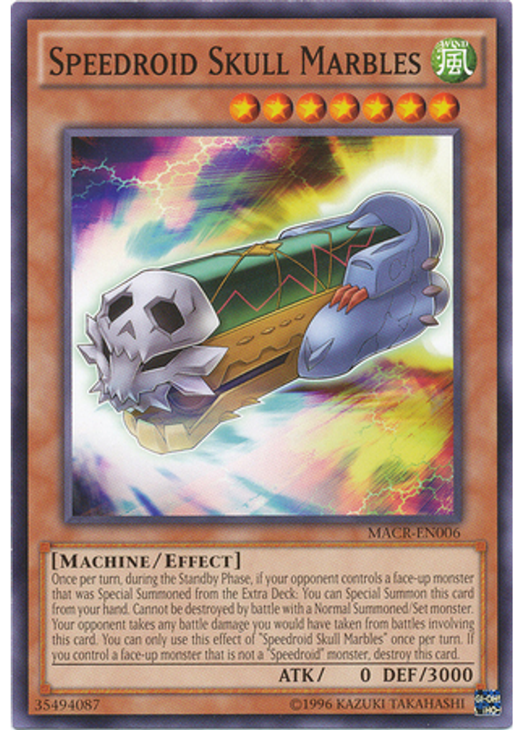 Speedroid Skull Marbles (Common Unlimited)