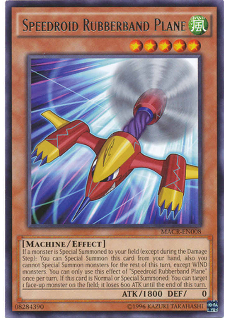 Speedroid Rubberband Plane (Rare Unlimited)
