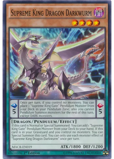 Supreme King Dragon Darkwurm