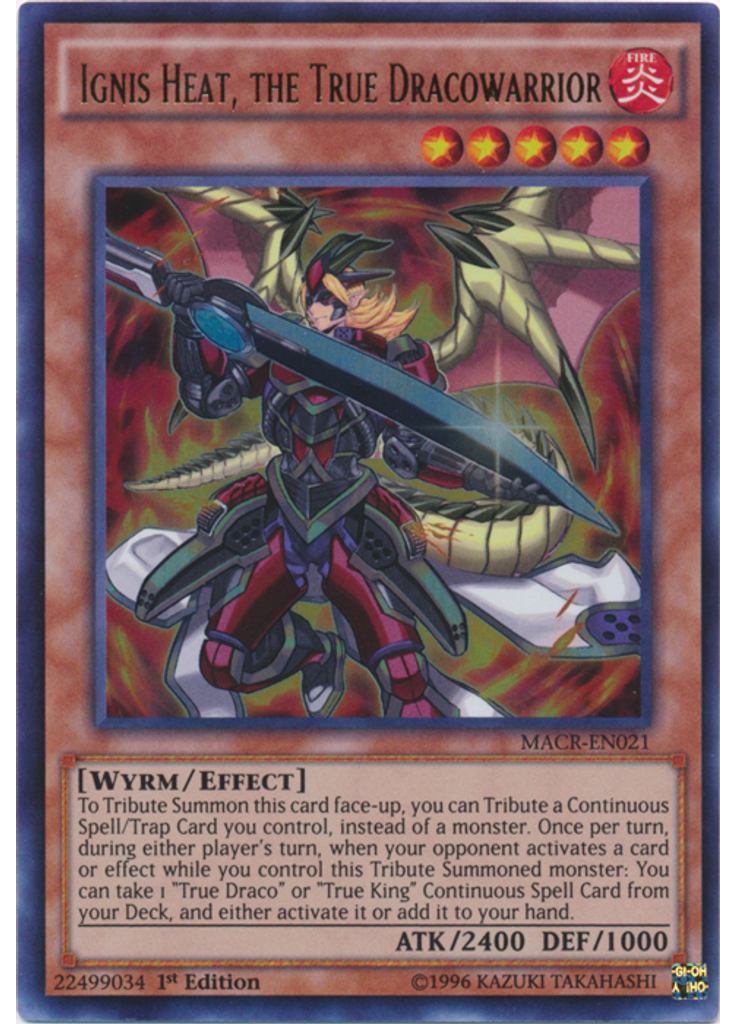 Ignis Heat, the True Dracowarrior